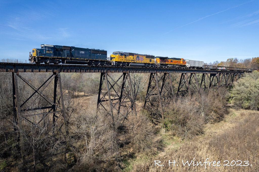 High Bridge. Quincy, Ohio. November 3, 2023. The Indiana &… Flickr
