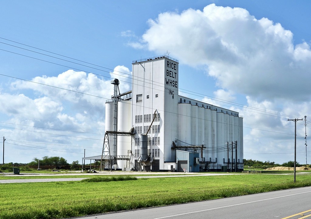 Edna, Texas Rice Belt Warehouse,Inc. Rice storage and dryi… Flickr