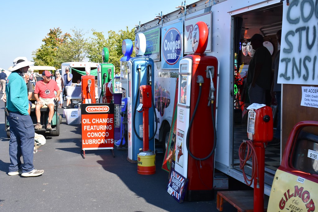 Gas Pumps Hershey AACA Show October 4, 2023 Kevin Mueller Flickr
