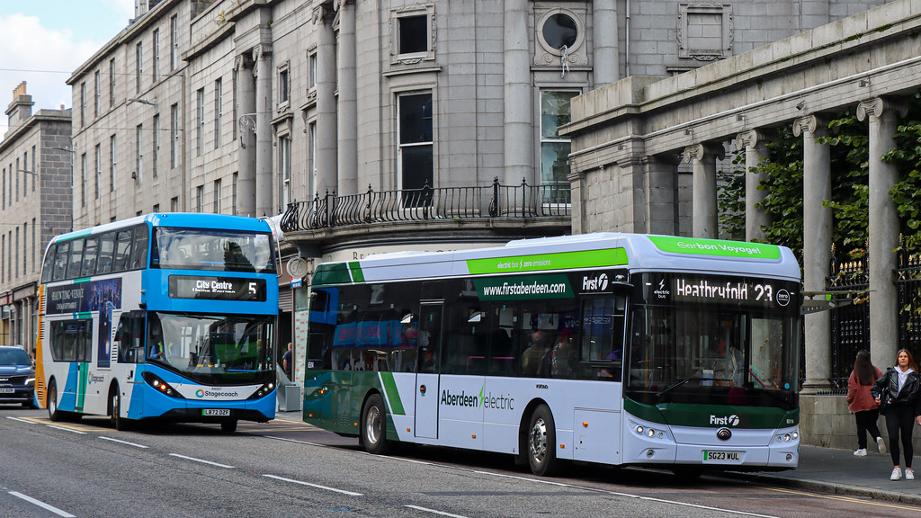 Aberdeen electric Having operated hydrogen powered buses f… Flickr