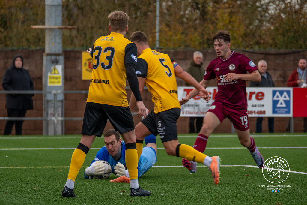Annan_v_Kelty45 Annan Athletic 22 Kelty Hearts Kevin Marshall