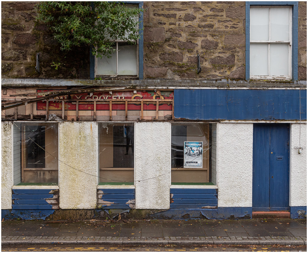 Abandoned, Overgrown Shops, Crieff Gordon Farquhar Flickr