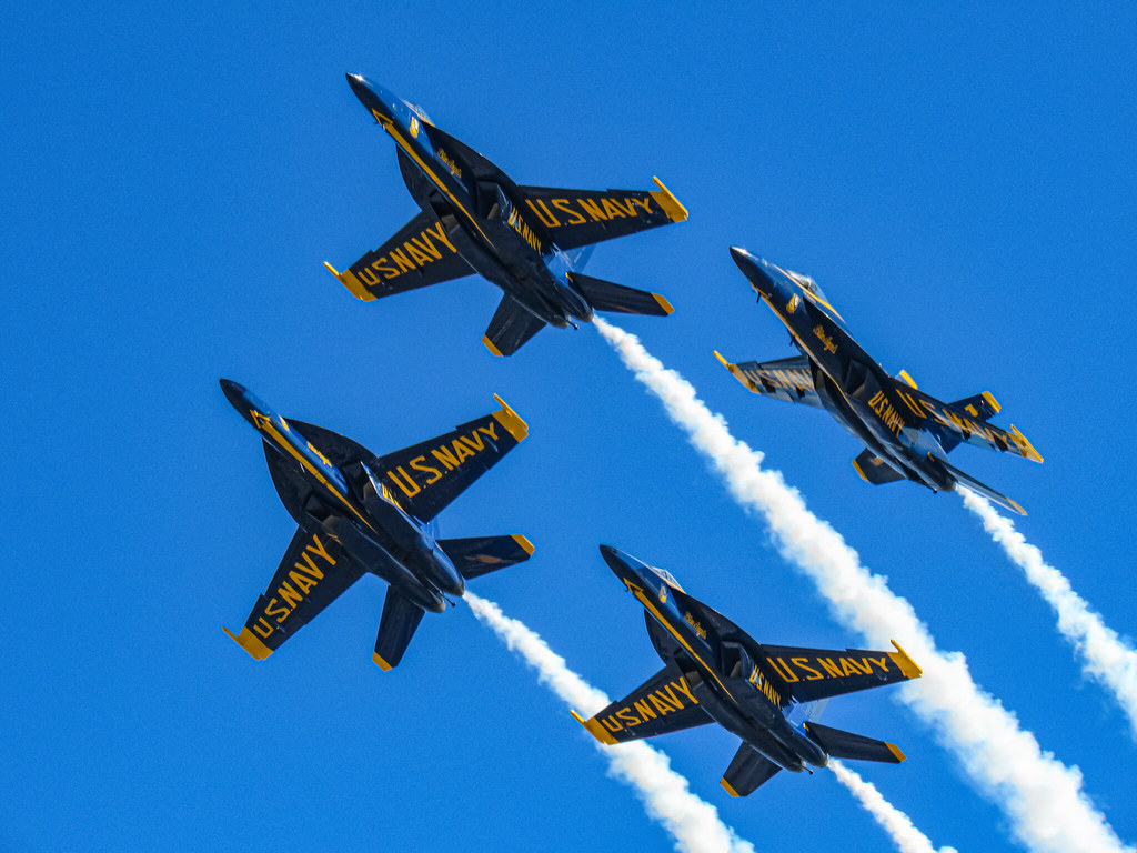 The Blue Angels The Blue Angels show ElCapitanFranz Flickr