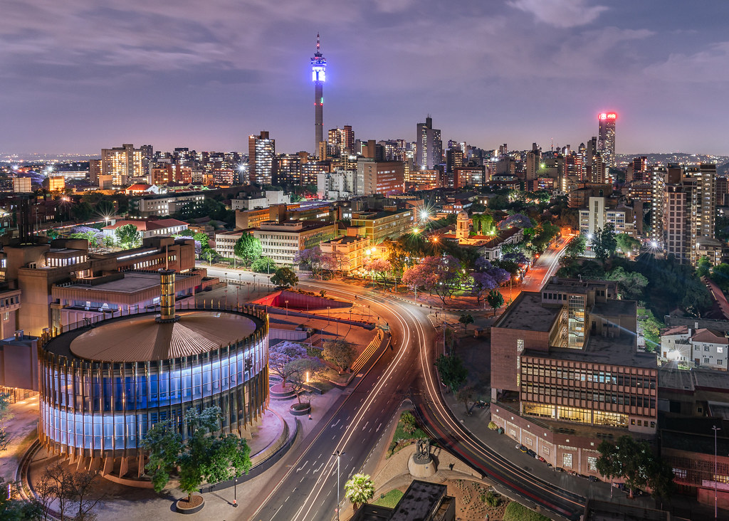 "Johannesburg City of Lights" With the kickoff for the R… Flickr