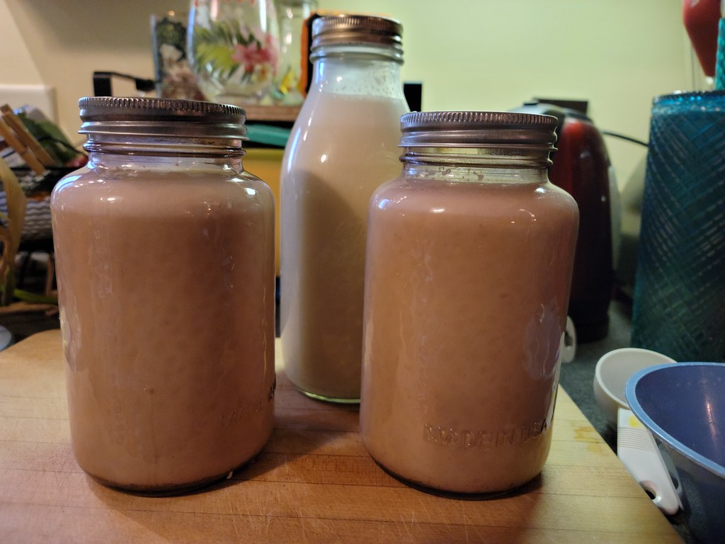 Making Alton Brown's Aged Eggnog, part one