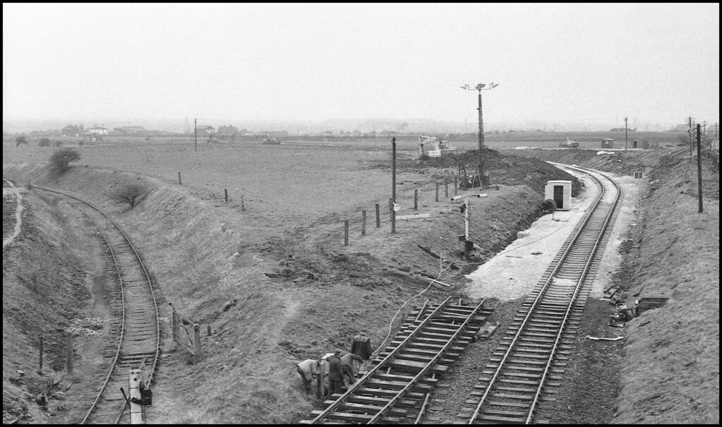 Golborne Ashton Road, 'Chord Line Construction' April 1968… Flickr