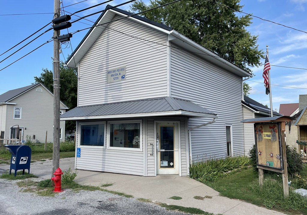 Post Office 52720 (Atalissa, Iowa) Atalissa, Iowa is a sma… Flickr