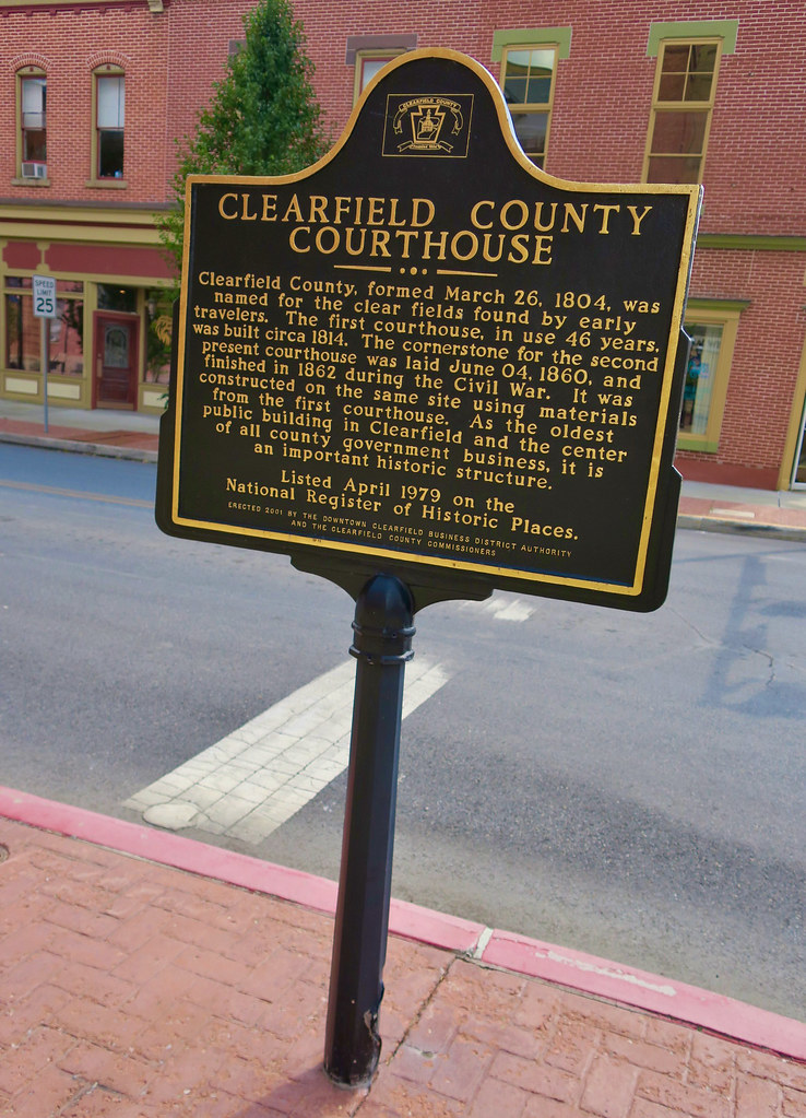 Clearfield County Courthouse, Clearfield, PA Historical ma… Flickr