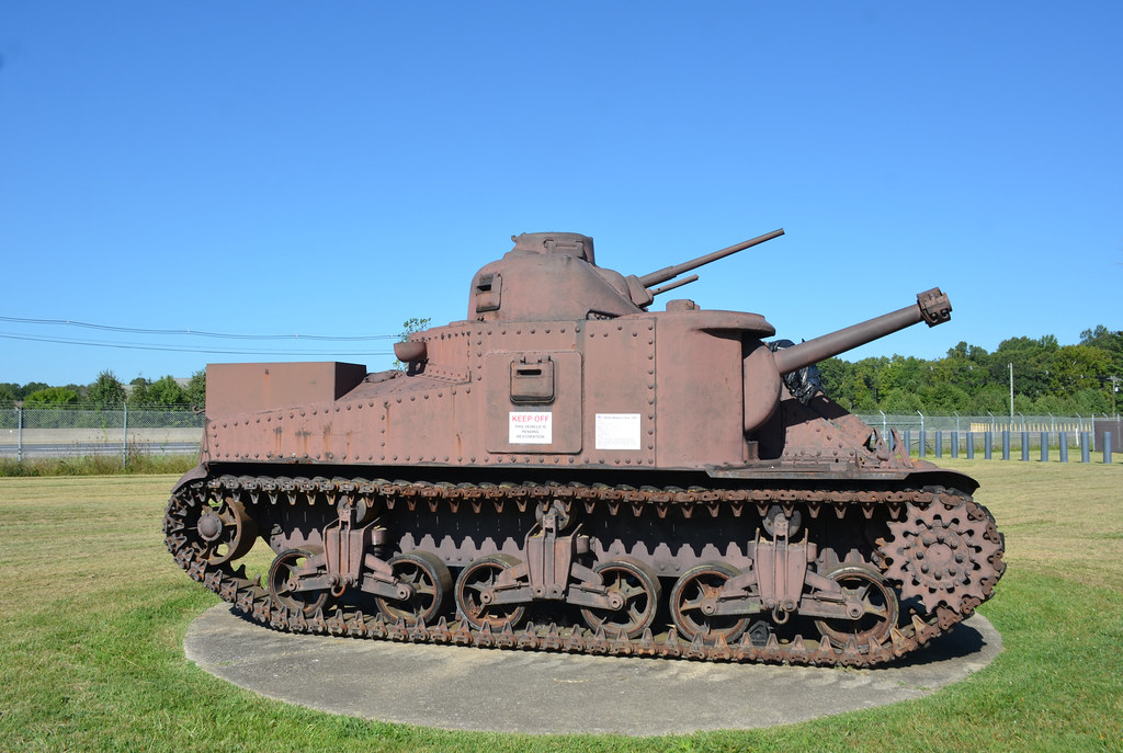 M3A5 Tank (Medium Tank), U. S. Army, Fort Knox, Kentucky, … Flickr