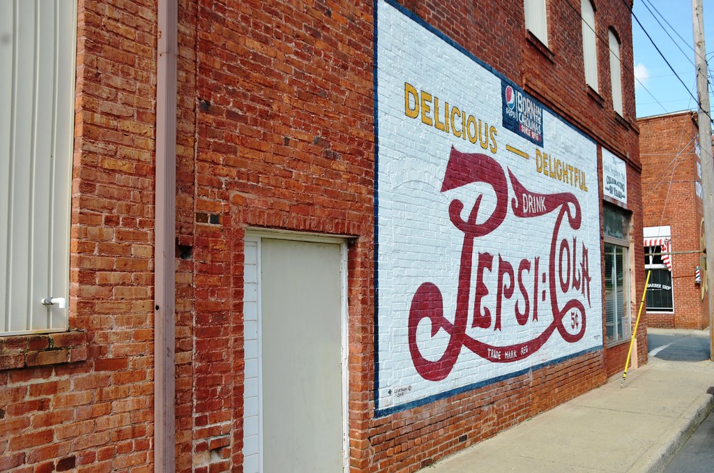 North Carolina, Lincolnton, PepsiCola (Restored Advertise… Flickr