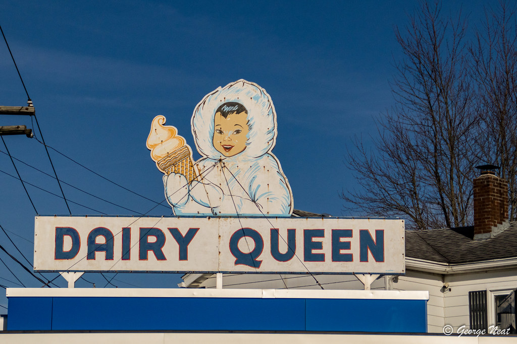 Dairy Queen Eskimo 110467223 Old Dairy Queen sign with t… Flickr