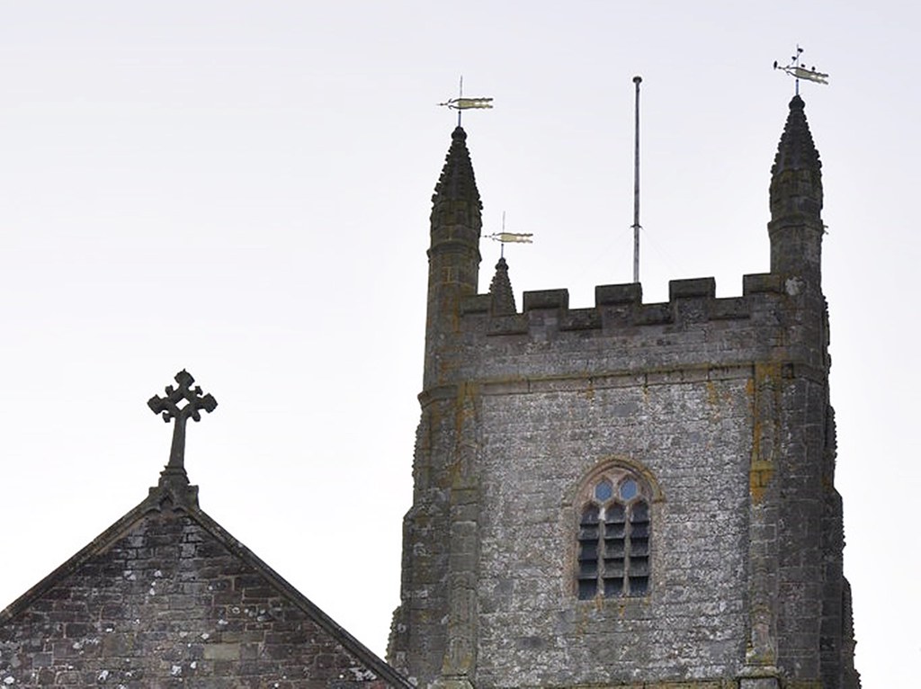 Chulmleigh Devon Weathervanes on top of the 15c tower Ch… Flickr