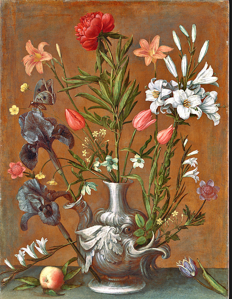Orsola Maddalena Caccia Flowers in a grotesque vase [163… Flickr
