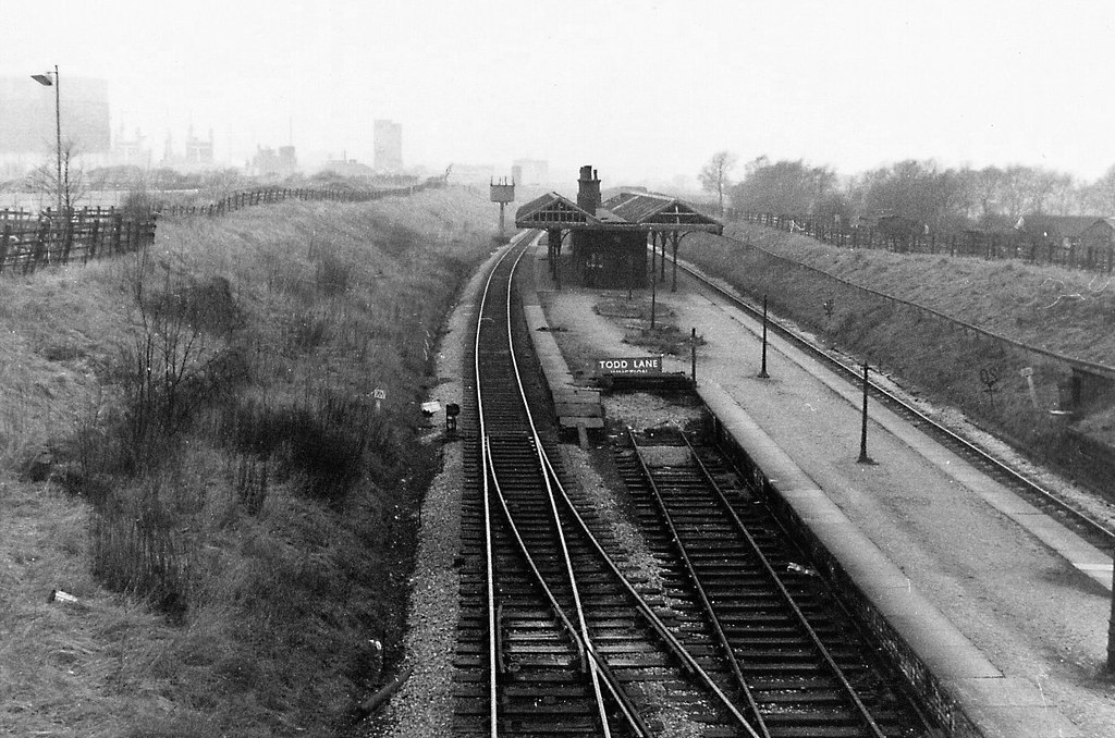 Todd Lane Junction Railway Station. March 9th 1969 Flickr