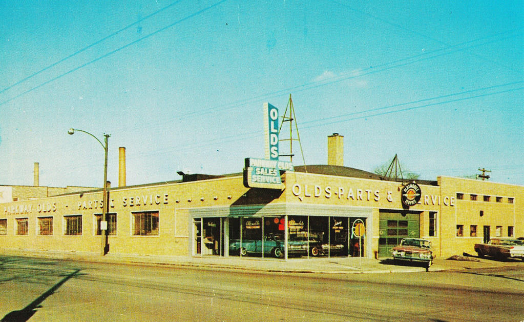 Parkway Olds, Cicero IL, 1959 Cicero at 18th St. Alden Jewell Flickr
