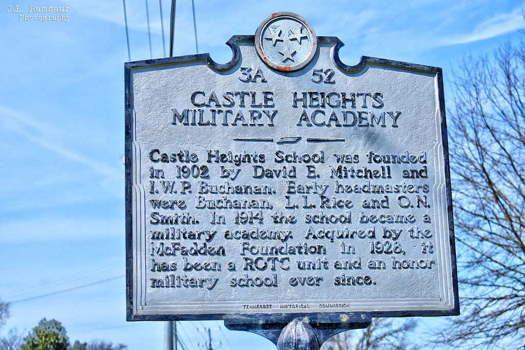 Castle Heights Military Academy historical marker Lebano… Flickr