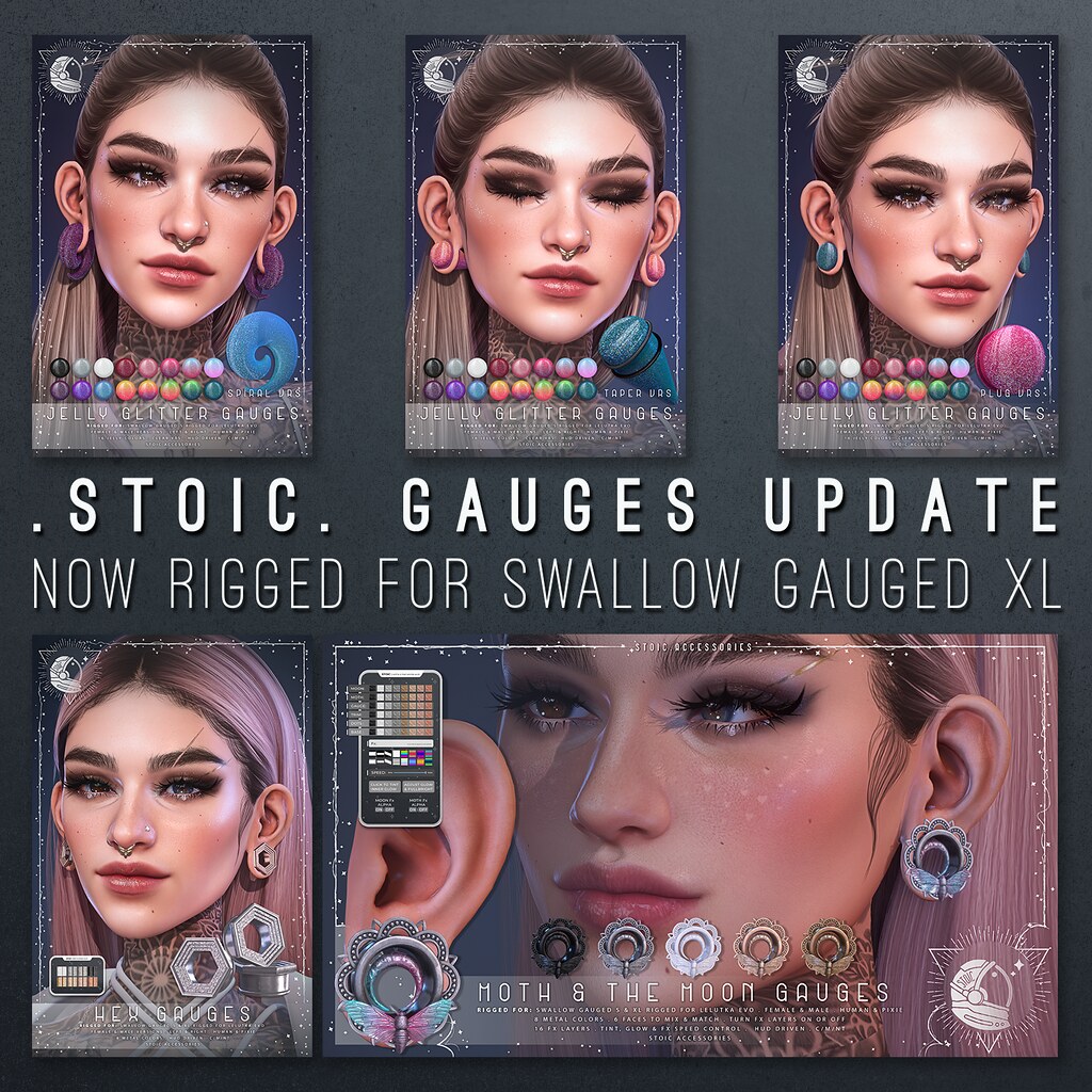 .STOIC. GAUGES UPDATE Now rigged to Swallow Gauged XL Si… Flickr