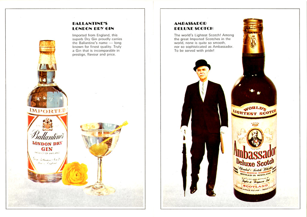 Ballantines Gin & Ambassador Scotch Shelf Life Taste Test Flickr