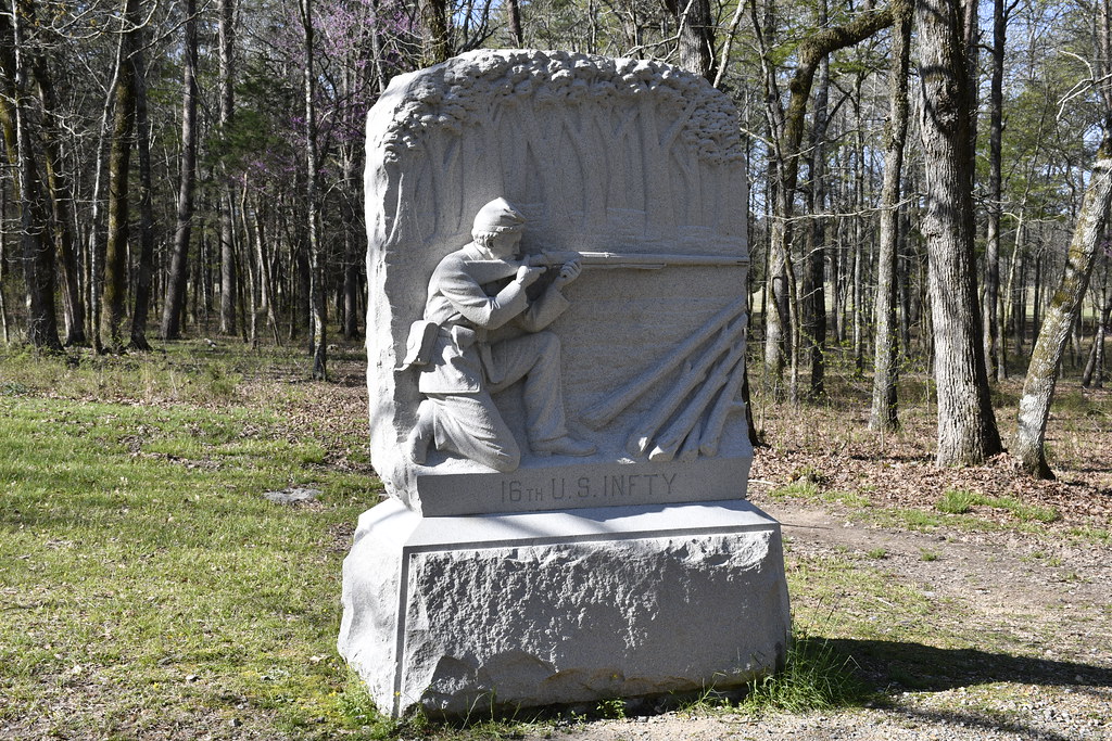 Battle of Chickamauga 16th U.S. Infantry Regiment Monume… Flickr