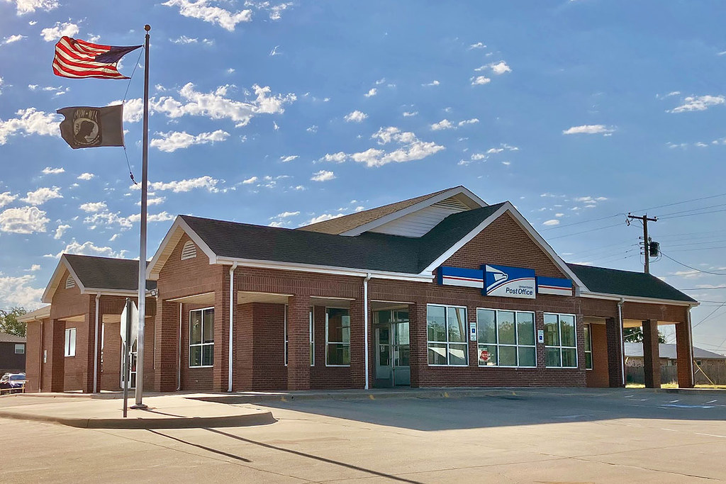 Archer City, TX post office Archer County. Photo by E Kali… Flickr
