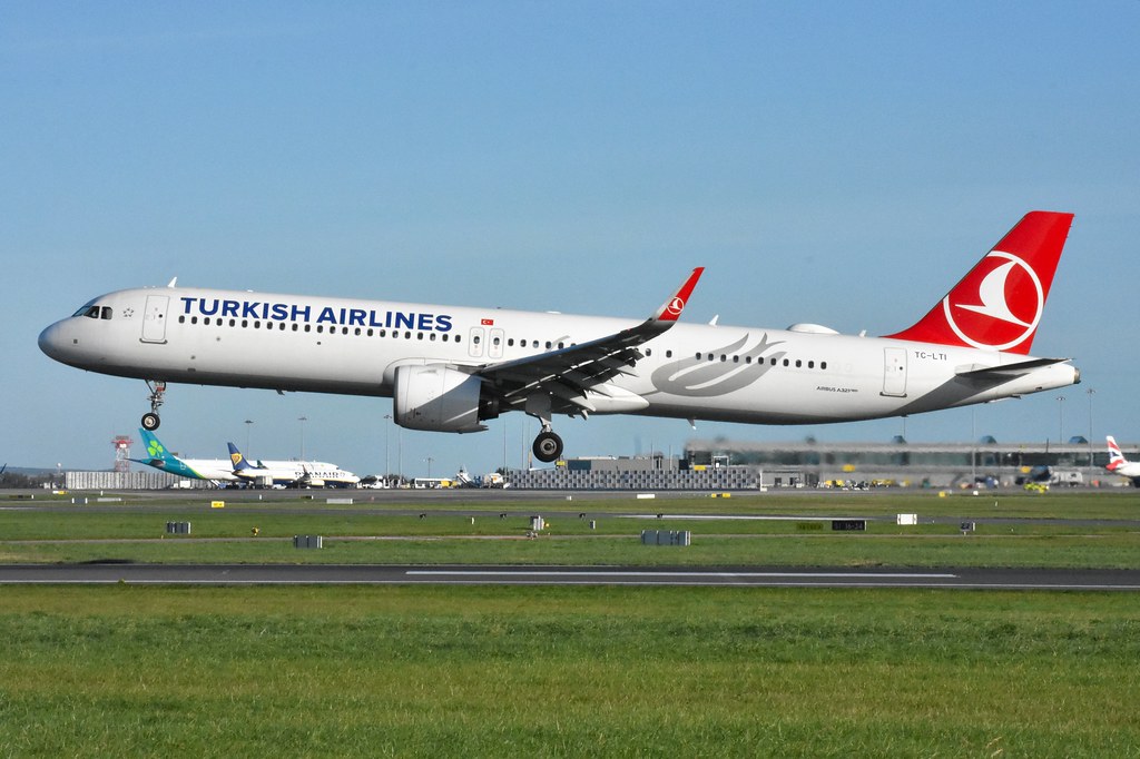 TCLTI A321271NX Turkish Airlines Dublin 15/10/2023. Dave Corry