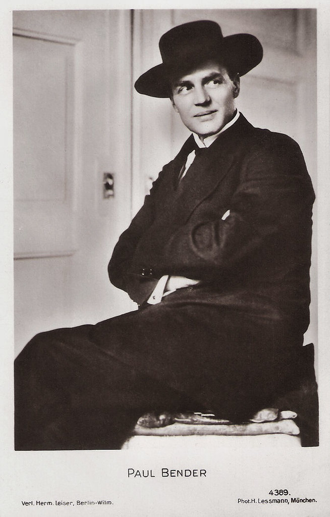 Paul Bender German postcard by Verlag Hermann Leiser, Berl… Flickr