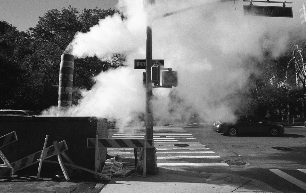 1st Avenue and East 36th Street Nikon FE2 Nikkor 24mm f/2.… Flickr
