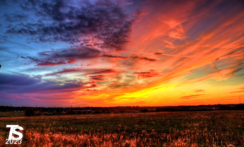 6/8 Autumn Sunset over Southern Lenexa, KS 11923 Flickr