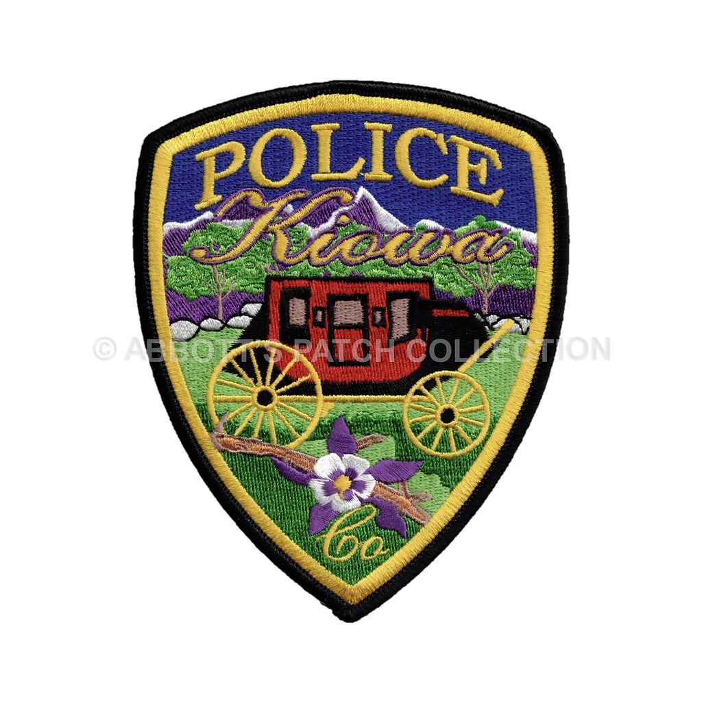 CO 3, Kiowa Police Department 2 Abbott's Patch Collection 2.0 Flickr