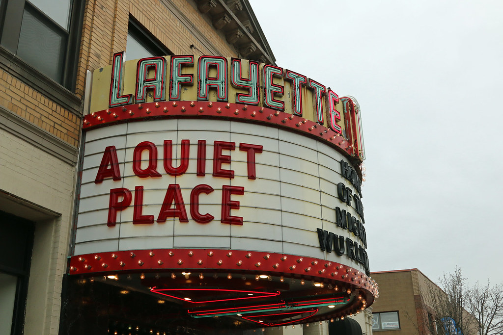 Suffern NY April 2018 Marquee at the Lafayette theater Flickr