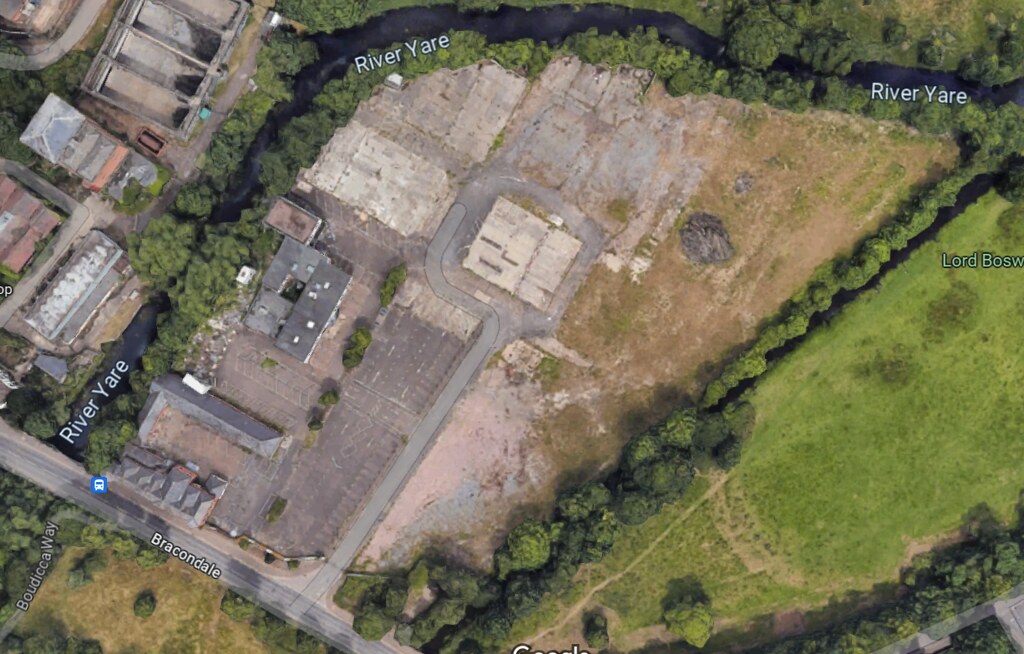 Empty land, Bracondale, Norwich Flickr