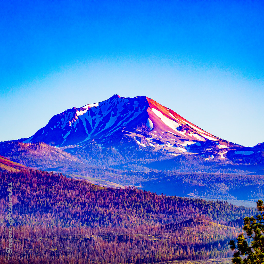 Mount Lassen The Northeast side of Mount Lassen in the set… Flickr
