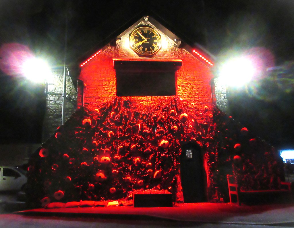 Llantwit Major Remembers. Llantwit Major Town Hall. Flickr