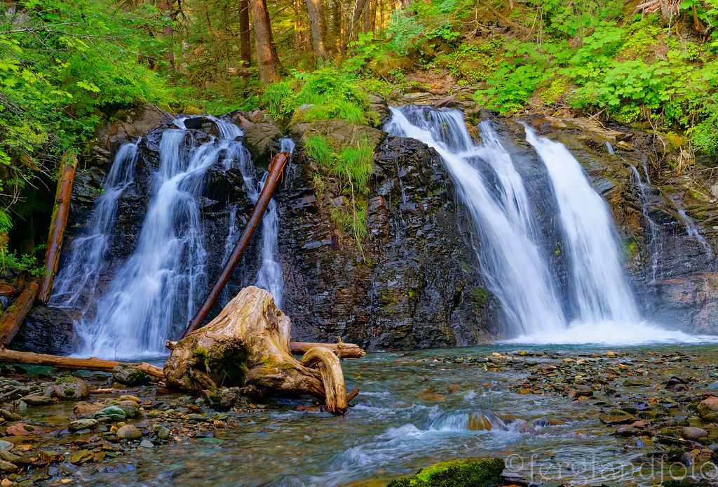 Gold Creek Falls, Juneau Alaska Matt Ferguson Flickr