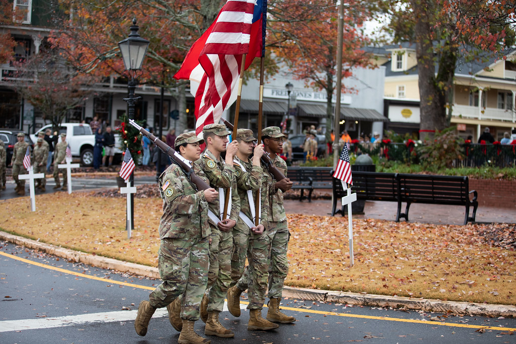 Veterans Day Parade 2023 President Michael Shannon as Gran… Flickr
