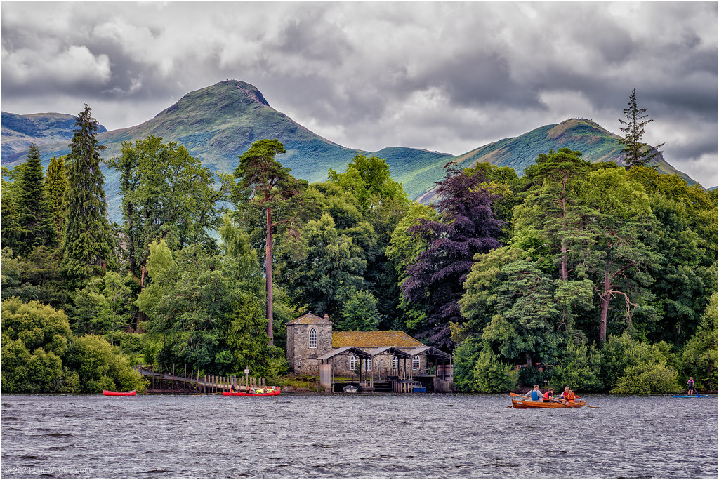 Boathouse Derwentwater, Keswick, England, United Kingdom Luc V. de