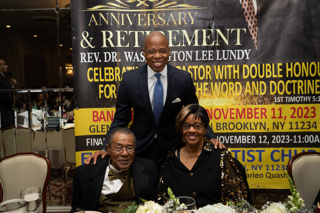 Pastor Washington Lundy Sr.'s Retirement Party Mayor Eric … Flickr