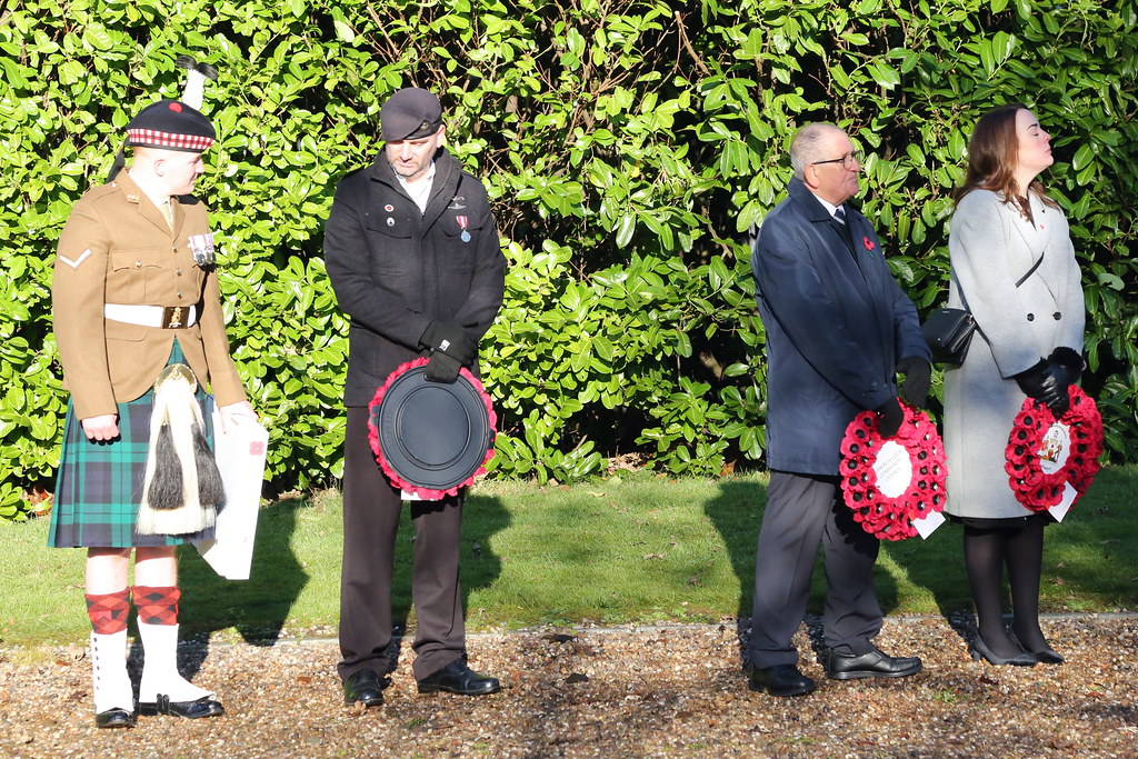 Kirkintilloch Remembrance Day, 2023. ParisRoubaix Flickr