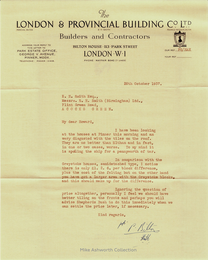 Park Estate, V. Avenue, Pinner, Middlesex brochur… Flickr