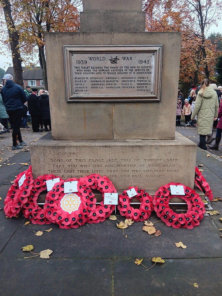 Rembrance Day Service Altofts Yorkshire woodytyke Flickr