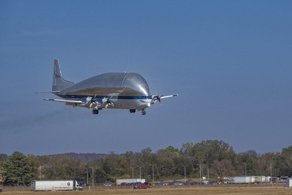 Super Guppy Arrives in Alabama to Drop Off Artemis I Heat … Flickr