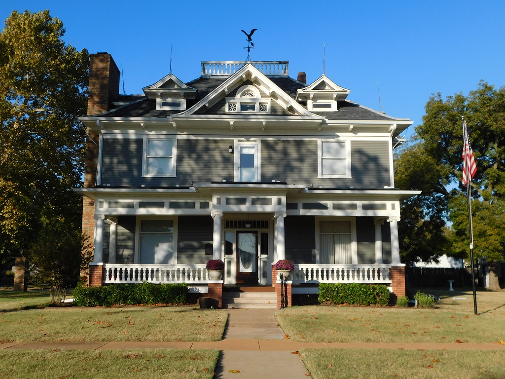 MontgomeryLiman House Marlow, Oklahoma Constructed in 190… Flickr