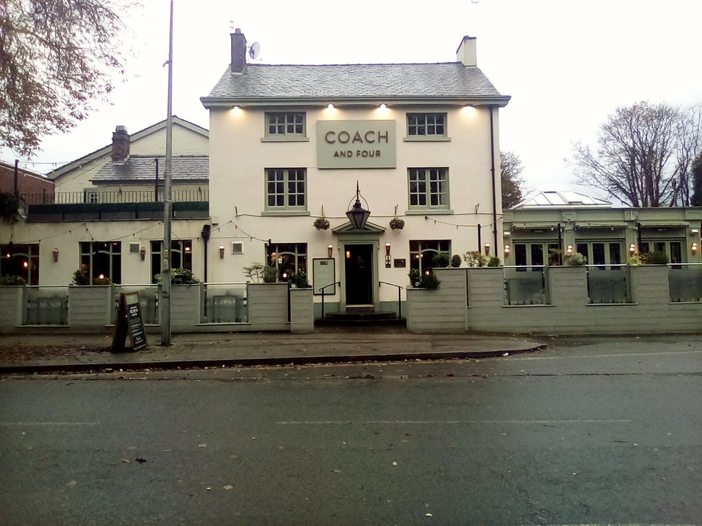 Coach and four This is the coach and four, alderley road, … Flickr