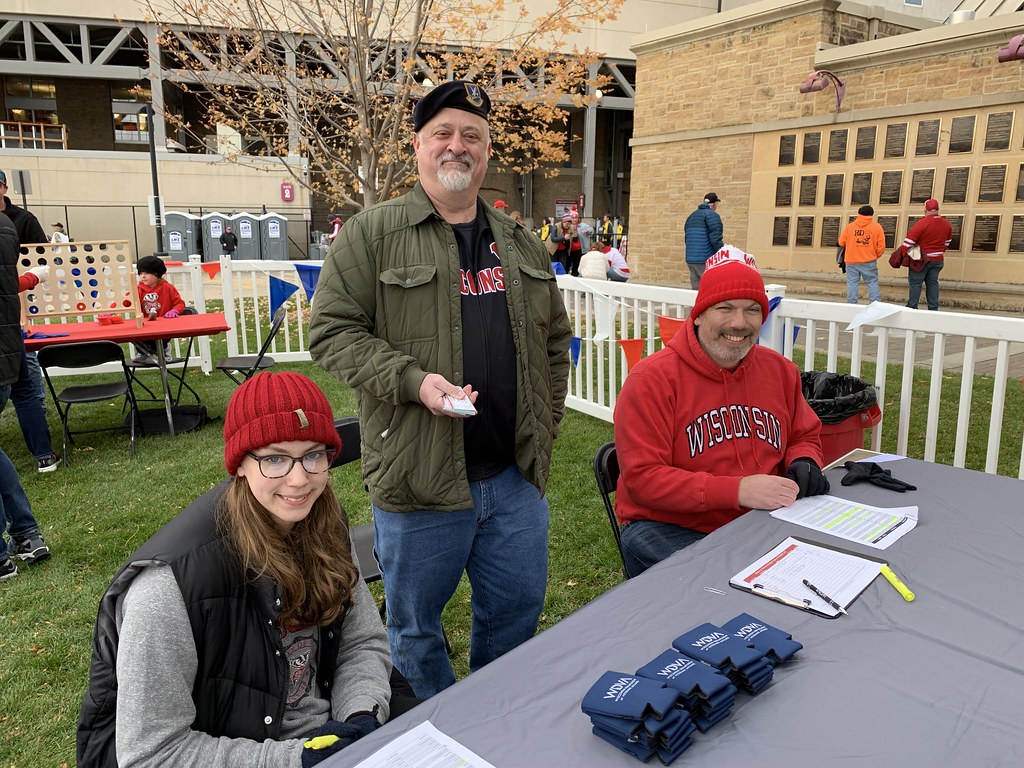 Badger Tailgate at Camp Randall Stadium Veterans Day 11.11.2023 Flickr