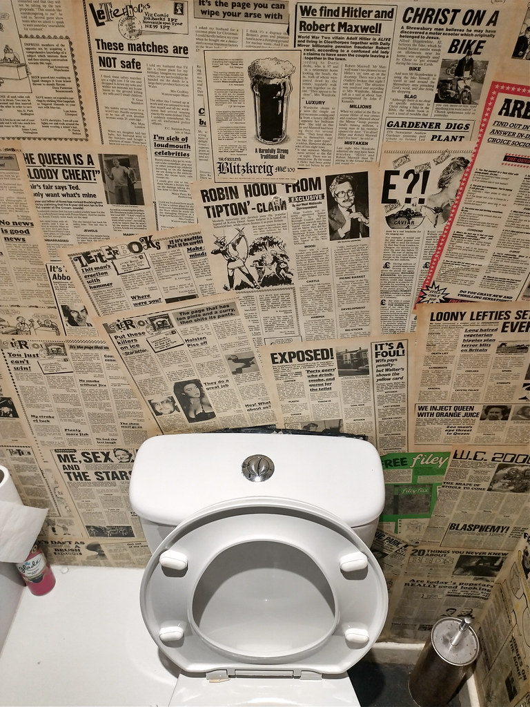 Toilet Reading Material Wall to wall Viz at your convenien… Flickr