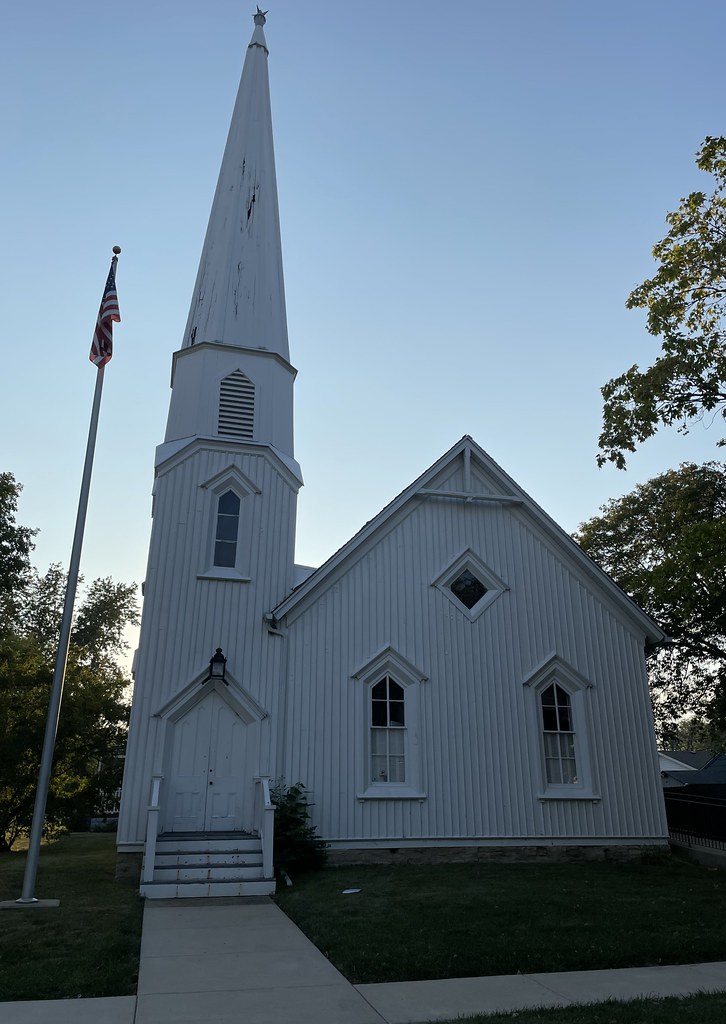 Pioneer Gothic Presbyterian Church (Dwight, Illinois) Flickr