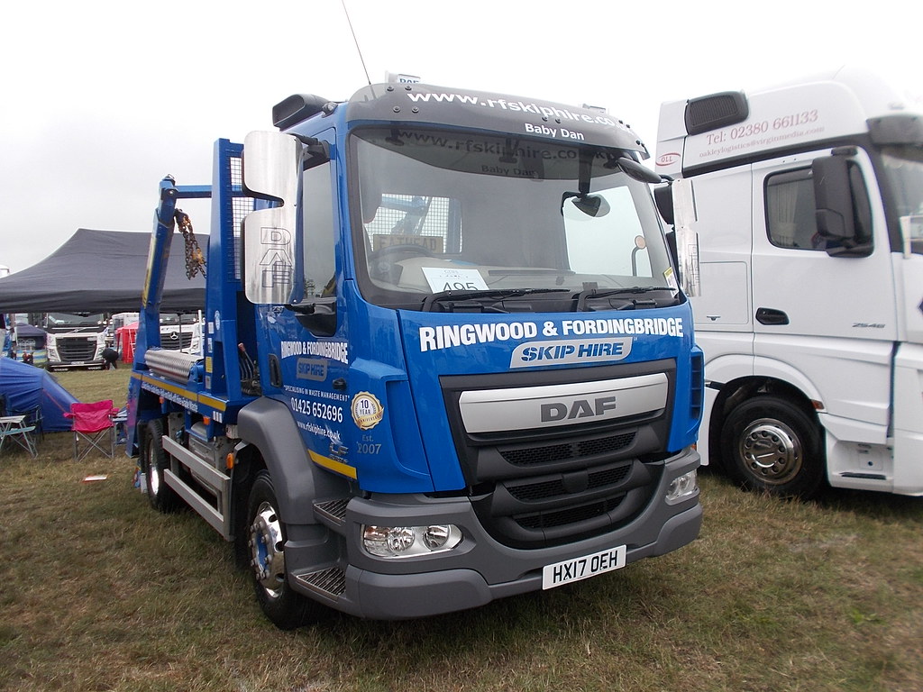 DAF LF Ringwood & Fordingbridge Skip Hire Wessex Truck S