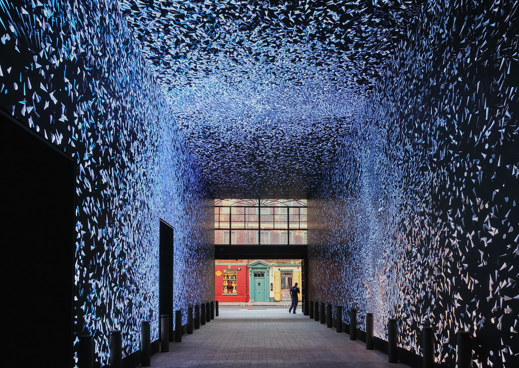 The Now Building Denmark St entrance November 2023 C D Flickr