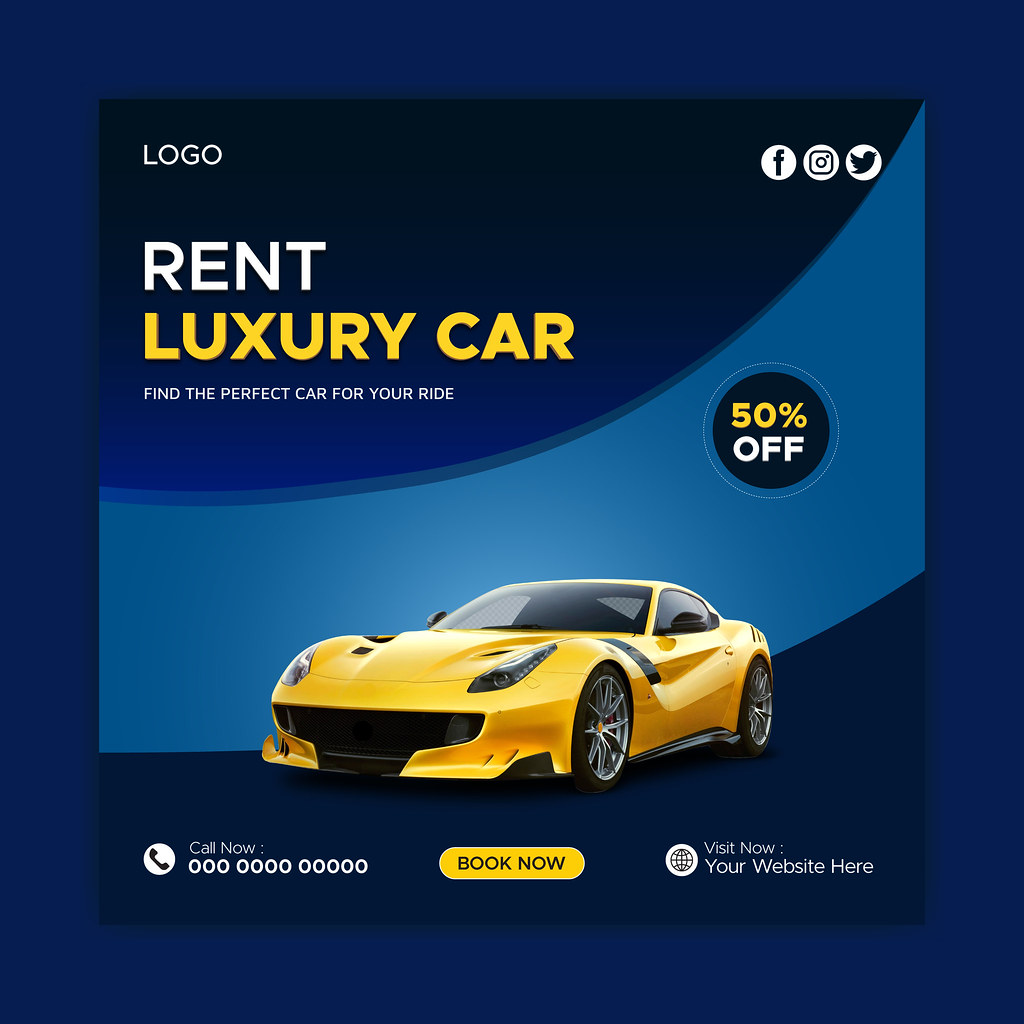 Social Media Post Rent Car 2 Social Media Post Rent Ca… Flickr
