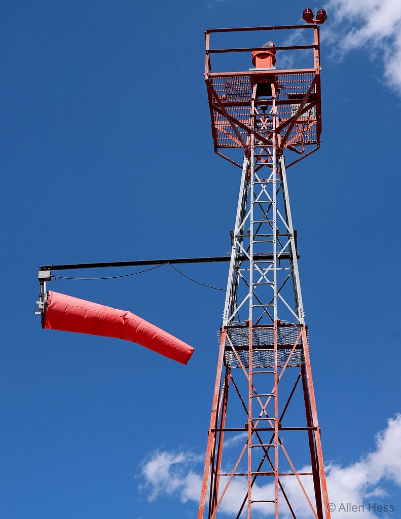 Idaho, Malad Airport Beacon and Windsock 20230810046 Flickr